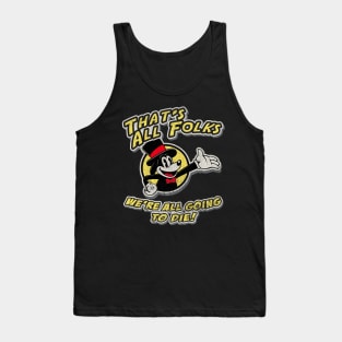 That's All Folks Vintage Cartoon Tank Top